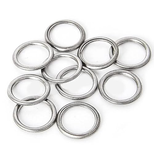 Beler 10Pcs Oil Drain Plug Crush Washers Gaskets 11126-Aa000 Fit For Subaru Baja Forester Impreza Wrx #TOP2