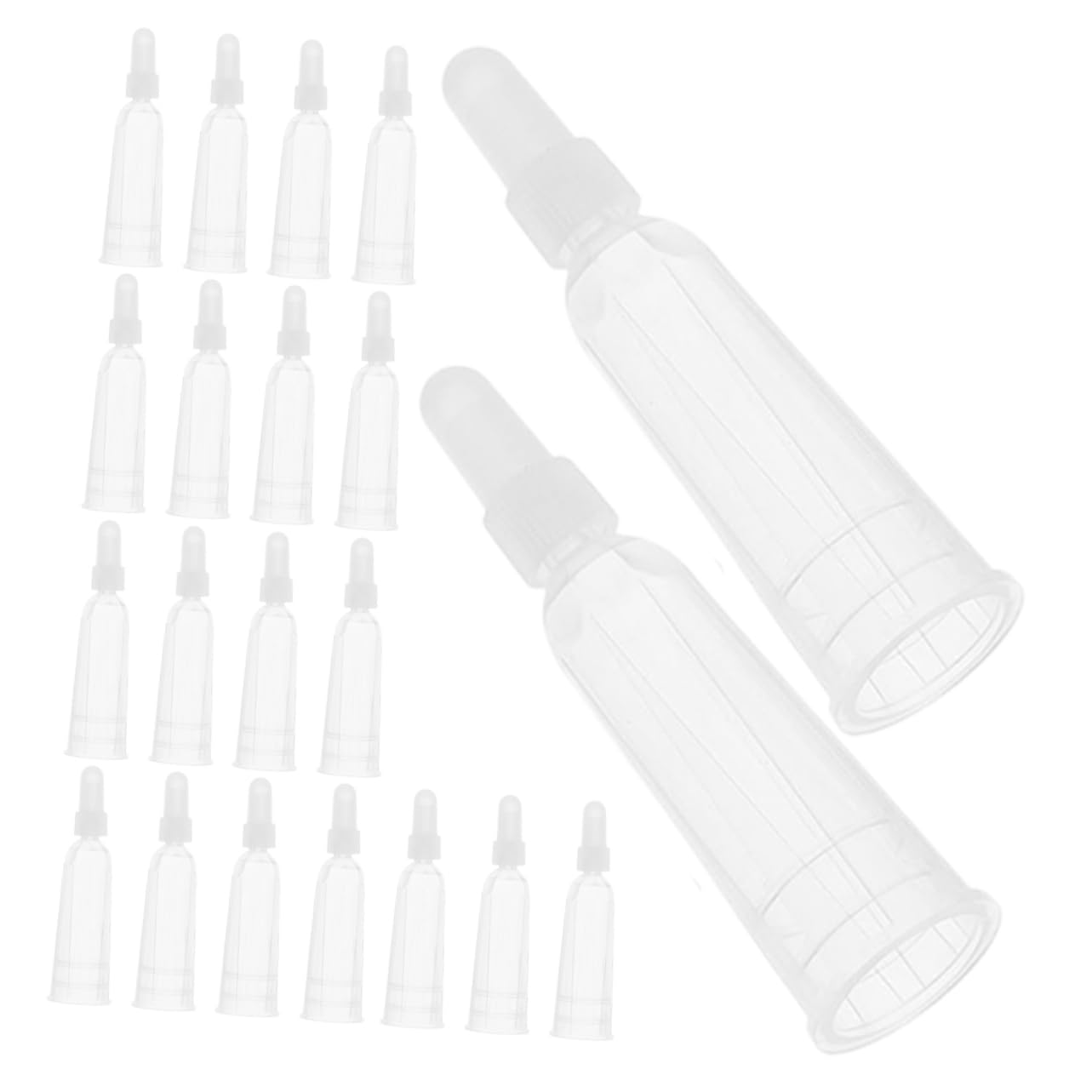 Ipetboom 2ml Ampoule Bottle Opener Dropper Tip Reusable Glass Vial Dispensing Caps for Skincare Laboratory Use and Experimentation