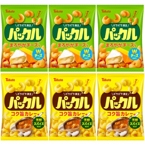 Amazon.co.jp: 東ハト パックル アソート 6袋 セット ( まろやかチーズ