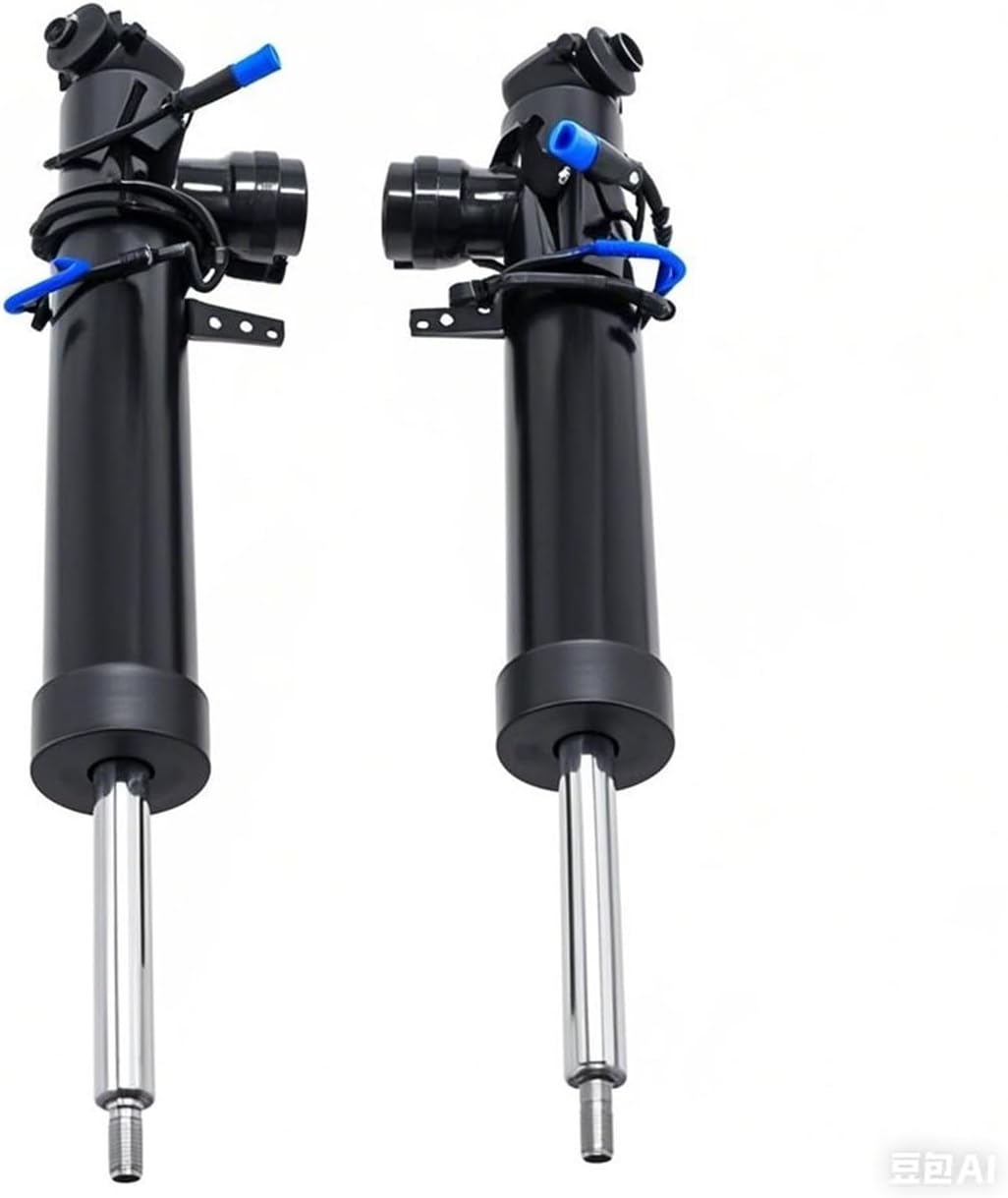 Rear Left/Right Suspension Shock Absorber，Compatible With X5 X6 F15 F16 F85 F86 Strut With VDC Electric 37106875087 37106875088(REAR RIGHT)