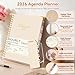 Large 2026 Planner, Weekly & Monthly Appointment Book from Jan. 2026 - Dec. 2026, Work & Life Daily Hourly Planner with Time Slots, Agenda Organizer for Home School Office, Beige, 8.5