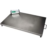 Adam Equipment CPWplus 150L 110V 0.04 lb. L Floor Scale, 330 lb./150 kg Capacity x 0.1 lb./50 g Readability, 110V