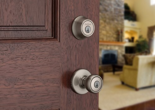 Kwikset 96900-381 690T 15 Smt Bbpkg Satin Nickel Tylo Entry Combo Set thumb #5