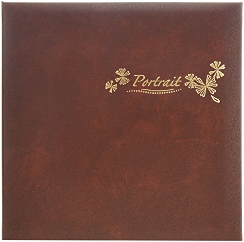 Chikuma 写真台紙 ポートレート台紙 V-218 2L 2面 ブラウン13596-8