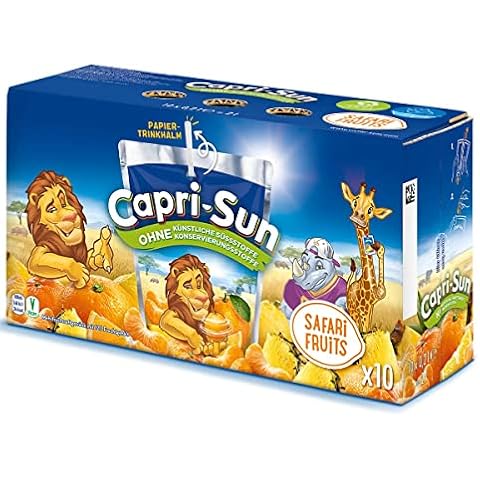 Capri Sun Safari Fruits with Lemon Cover