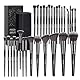 MAANGE Pinselset Makeup – 30-teilig, Make-up-Pinsel-Set für Grundierung, Puder, Rouge, Concealer, Kontur, professionelles für Augen- und Gesichtskosmetik