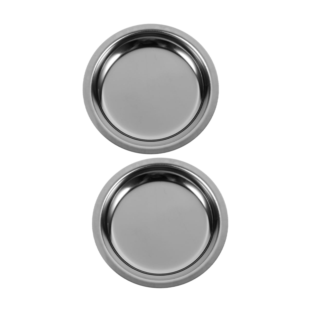 Cabilock 2pcs Stainless Steel Tea Bag Holder Tray Drip for Tea Bags Versatile Seasoning Dish for Home Kitchen