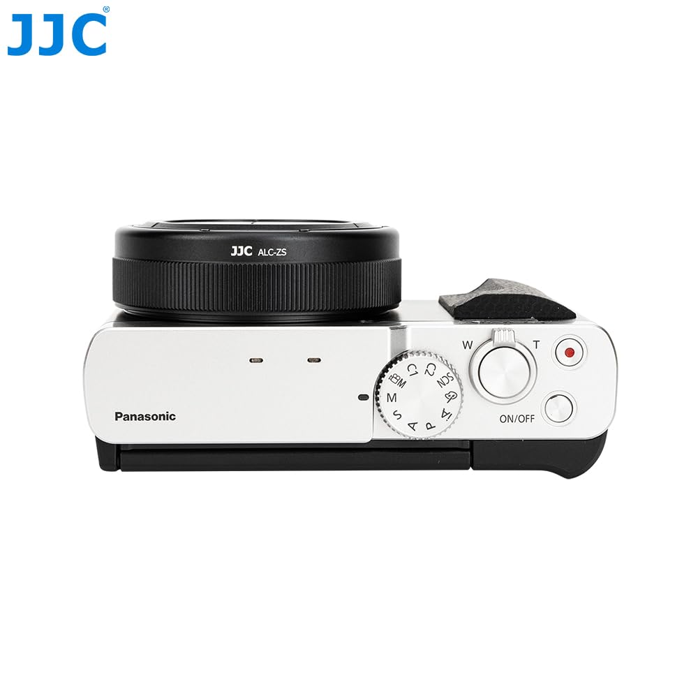 JJC Copriobiettivo Automatico In Metallo Per Panasonic ZS99/TZ99 – Si Apre E Chiude Da Solo, Anti-graffio, Niente Vignettatura