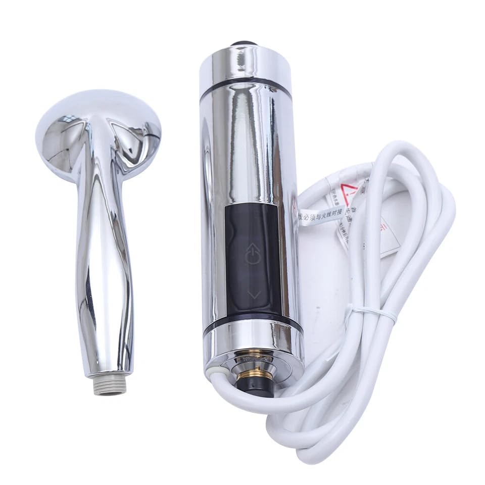 5500 W ducha Kitchenette (220 V Wiring) calentador de agua electrónico con kit de ducha mini calentador de agua eléctrico con kit de ducha
