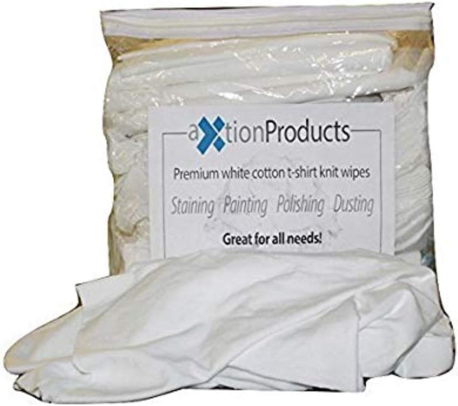 New White Rib Cloth Rags 4 lb