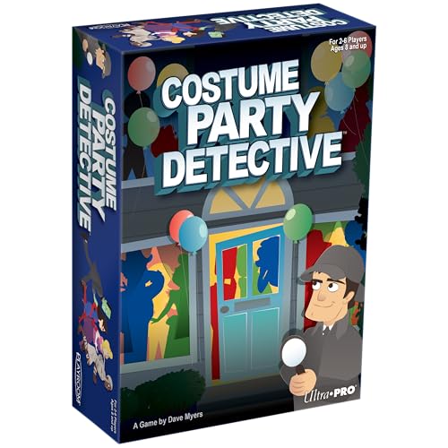 Image of Costume PartyDetective - Help the Detective Learn The Players True Identies Without Allowing Yours to be Discovered, Board Games Family Fun Party Games Kids Adults All Ages Detective Games