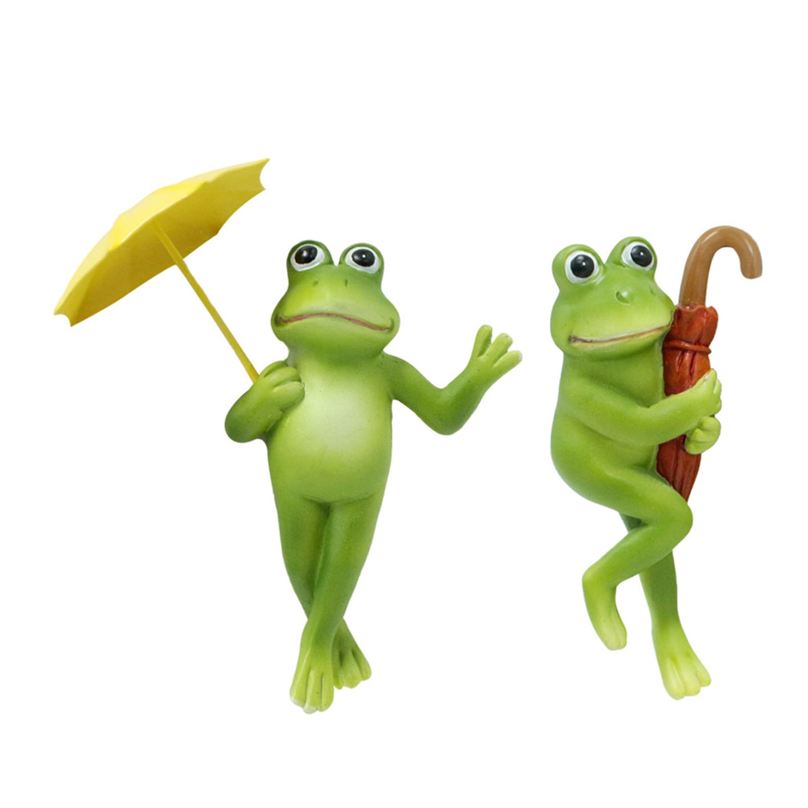 YROHGKPN 2Pcs Garden Decoration Outdoor Figures Animal Decorations Resin Statue Figures Spring Ornaments Flower Decors Pots Hanger
