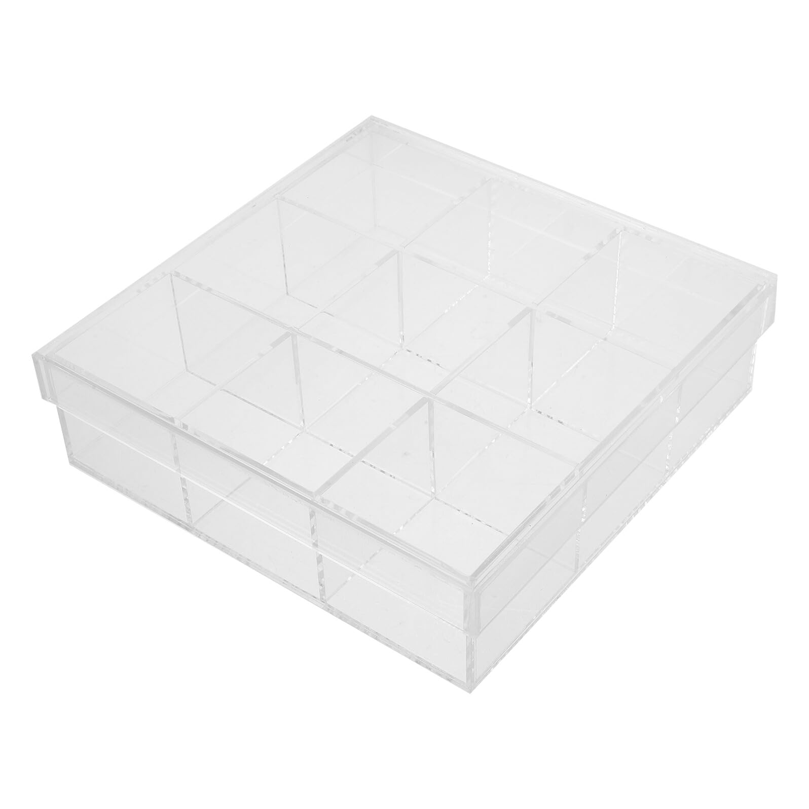 Yardenfun Transparenter Trocknerball Halter mit Deckel Staubdichter Aufbewahrungsbehälter für Trocknertücher Robuster Organizer für Wäsche und Waschraum