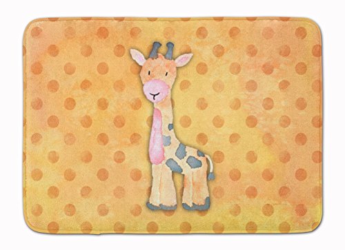 Tapis de sol girafe aquarelle multicolore Caroline's Treasures - 2