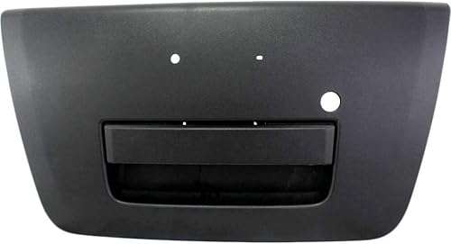 KarParts360 Para Nissan Frontier 2005-2012 Exterior Con agujero de cerradura Negro Plástico NI1915109 90606EA810