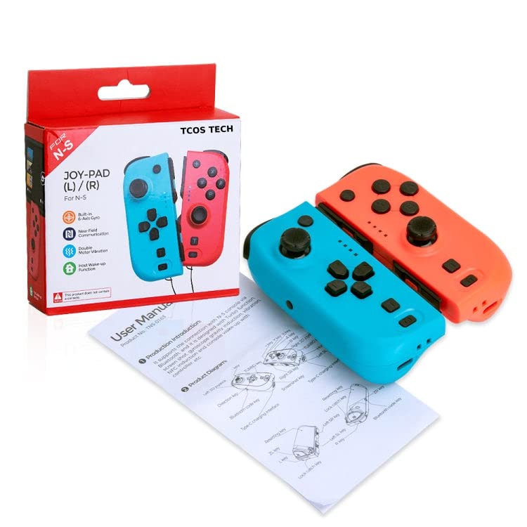 See full amazon price history chart for TCOS TECH Wireless Joy Con L/R Joy Pad Controller for Nintendo Switch/Lite/OLED, Joy Con Joy Pad Remote Controller Support Wake up/Dual Vibration/Motion Control for Switch TCOS TECH Wireless Joy Con L/R Joy Pad Controller for Nintendo Switch/Lite/OLED, Joy Con Joy Pad Remote Controller Support Wake up/Dual Vibration/Motion Control for Switch (B0BXYPNZDB) Amazon Price History, Amazon Price Tracker