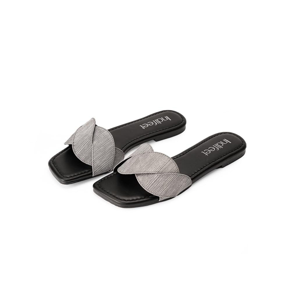 Flats for Women Women's Stylish Flat Chappals Sandal Woman Latest Footwear Chapal Sandals Ladies Fancy Design Slippers Female Open Toe Trendy Foot Wear Girls Best Strap Slipper-image-32