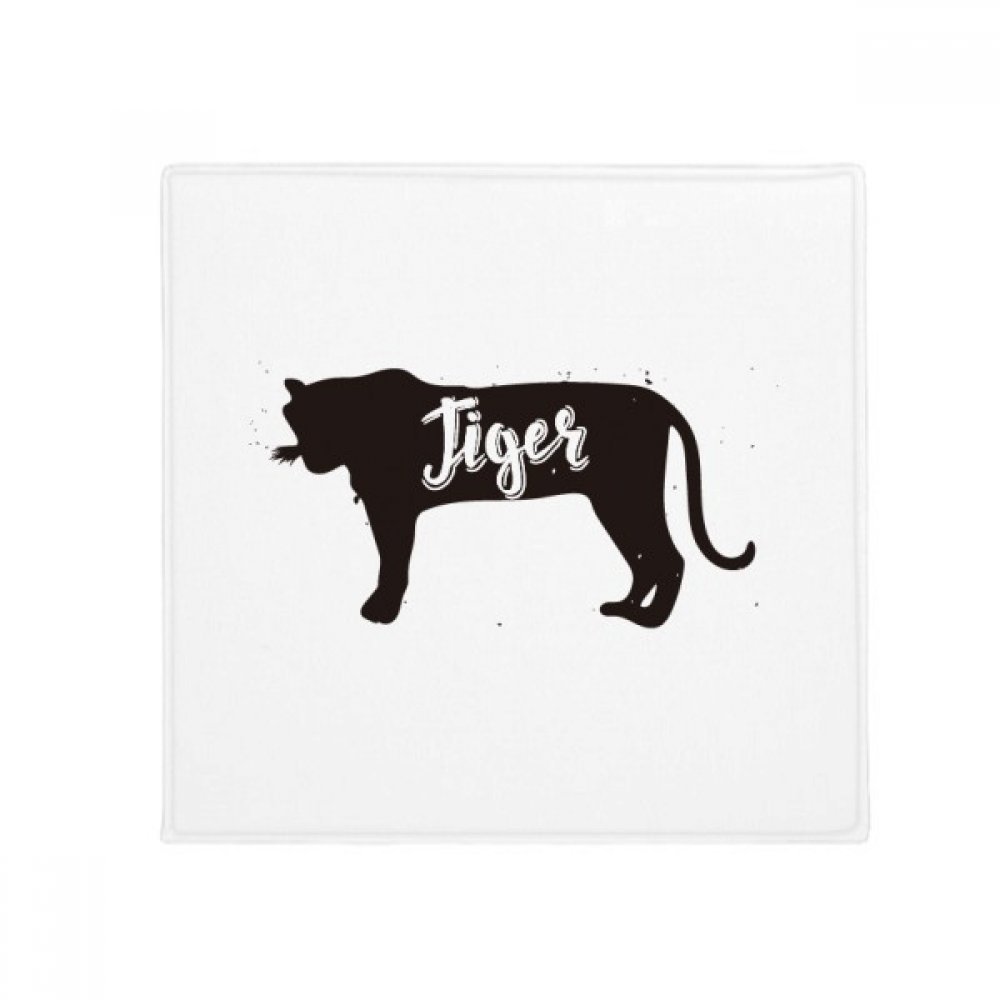 Tapis rond faune de 60cm pour sécuriser et décorer une salle de bain ou une cuisine