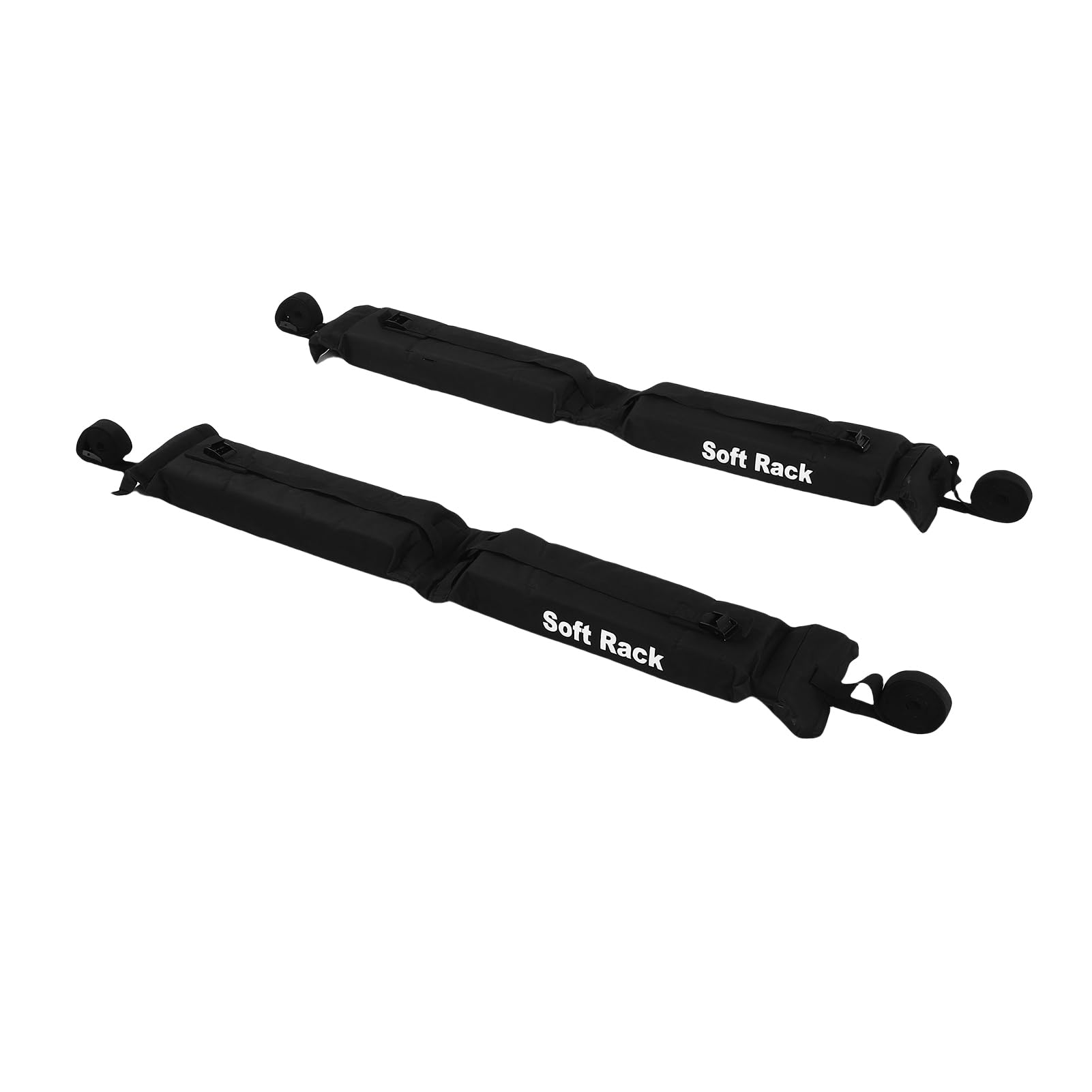 Tbest Support de Galerie de Toit Souple Universel pour Voiture, Robuste, capacité de Charge de 60 Kg, pour Kayak, Planche de Surf, Paddle, canoë, SUV, Berlines, 2 Portes, 4 Voitures,