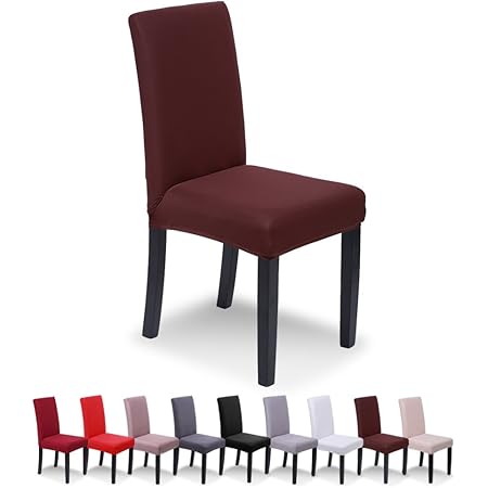 Lydevo Housse De Chaise Extensible Lot De 6 Housse De Chaise Salle à