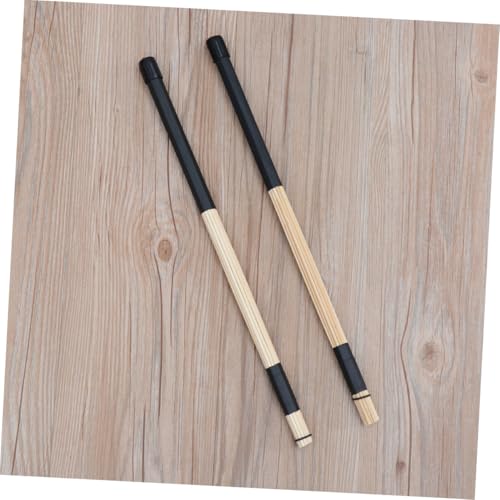 Baquetas de bambú para jazz color negro 40 cm miniatura 7