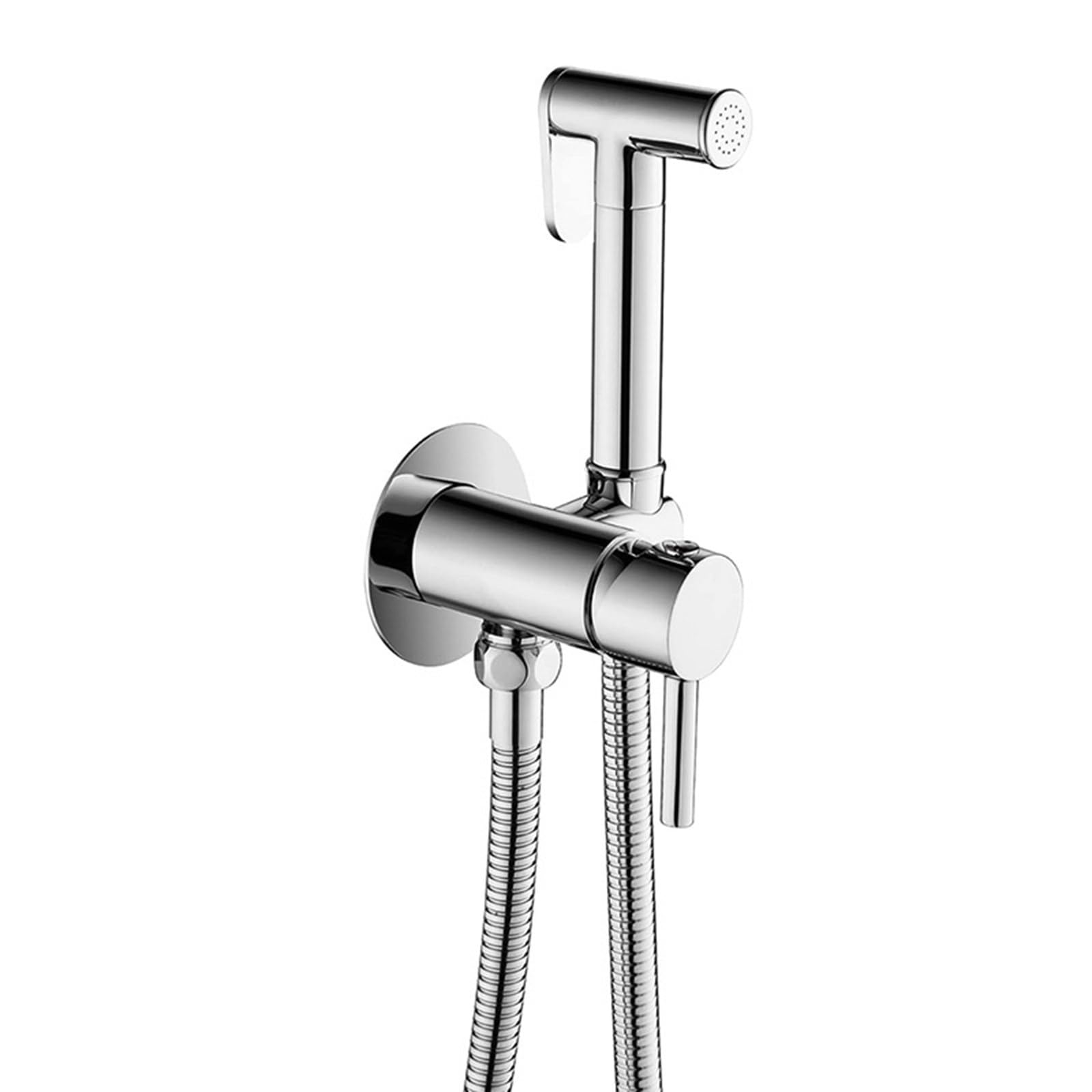 Hand Bidet Sprüher Für Die Toilette, Sprühset Aus Messing für Baby Stoffwindeln, Bidet Aufsatzset für Die Toilette Zum Baden Von Haustieren und für Die Damenhygiene