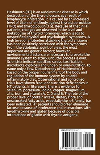 Hashimoto Healing Cookbook for Beginners and Dummies: 50+ Healing Recipes to Reverse Thyroid Symptom