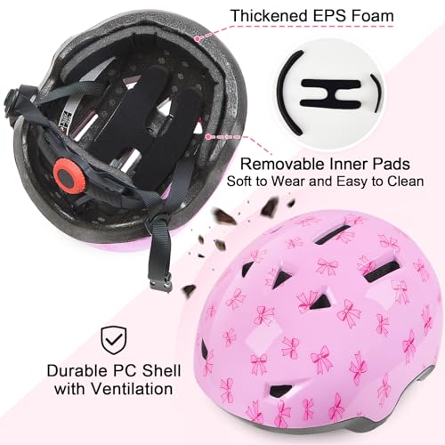 Image of Toddler Helmet, Baby Infant Kids Bike Helmet for Kids Age 1-3 /2-4 /3-5 /5-8 Adjustable Toddler Bike Helmets for Boys Girls for Scooter Skateboard Cycling