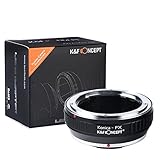 konica macro-hexanon ar 105mm f4 AR-FX: Dieser Adapter erlaubt Ihnen die manuelle Verbindung zwischen Ihrer Fuji FX Kamera und einem Konica AR Objektiv