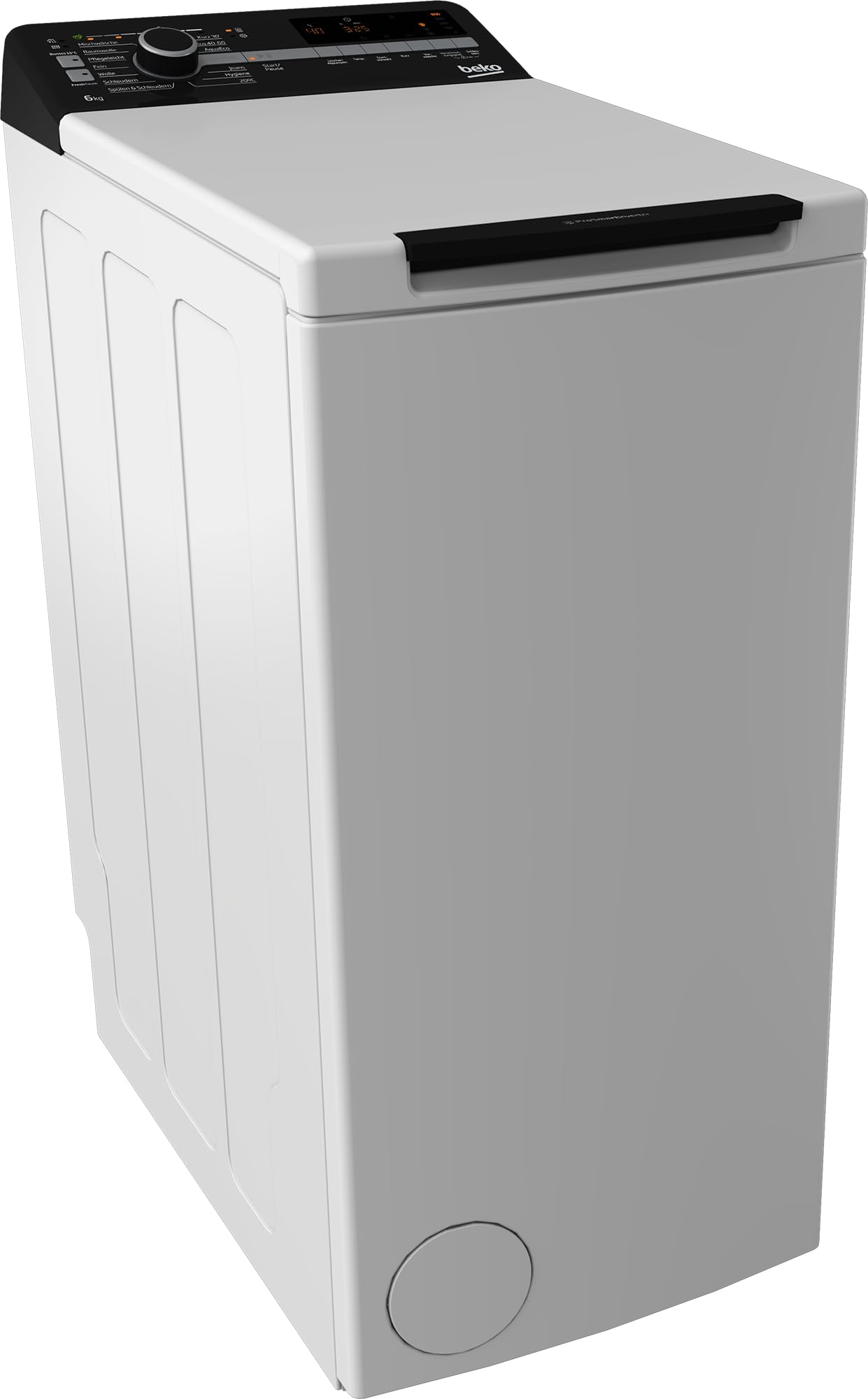 Beko BTL1WFP10622DE Waschmaschine Toplader 6 kg 1200 U/min ProSmart Inverter Motor 14 Programme Weiß