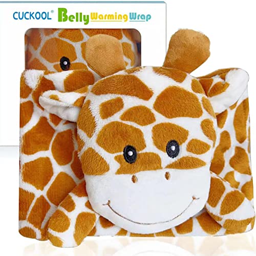 Image of Colic Relief for Newborns, Colic and Gas Relief for Babies and Infants, Baby Heated Tummy Wrap, Natural Relief for Baby Tummy Aches and Colicky Baby (Giraffe)