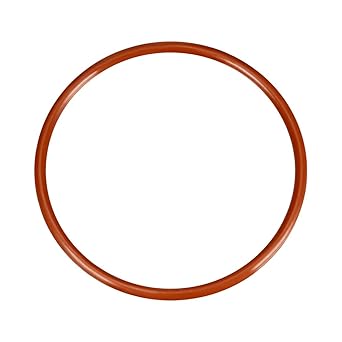 uxcell Silicone O-Ring, 75mm Outside Diameter, 68mm Inner Diameter, 3.5mm Width, VMQ Seal Rings Sealing Gasket Red, 1PCS