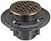 Jones Stephens D4991WB 3X4" PVC Drain for 5" Round Multi Head Shower, Old World Bronze