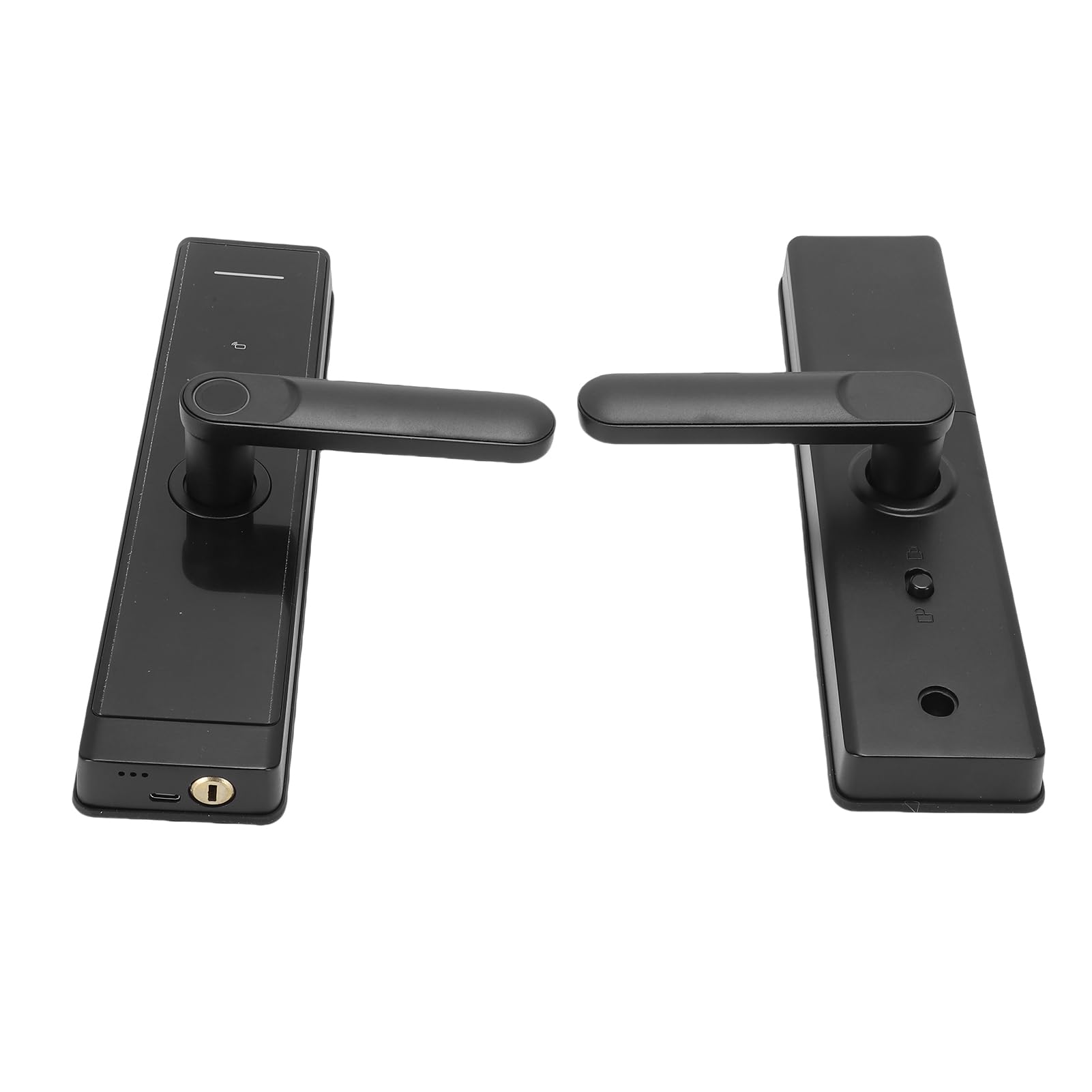 Cerradura de Puerta con Huella Dactilar, Tarjeta de Contraseña y Desbloqueo Mediante Aplicación, Cerradura Digital Inteligente sin Llave, Tecnología Biométrica