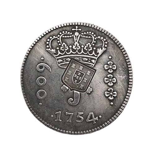 1754 Brazilian Commemorative Coin Crown B Collections Souvenirs Home Decoration Crafts Desktop Ornaments Gifts