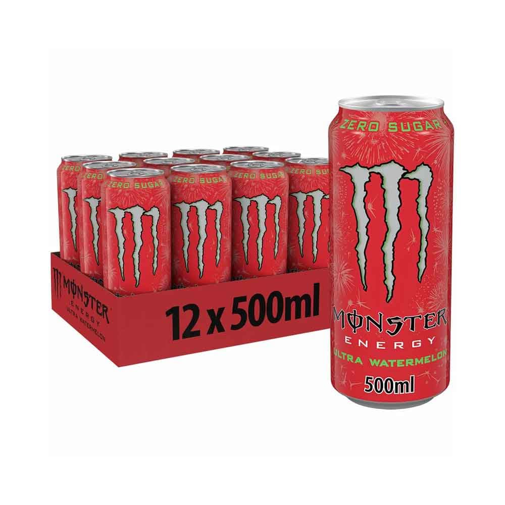 MonsterEnergy - Ultra Watermelon - blik - 12x50 cl - NL