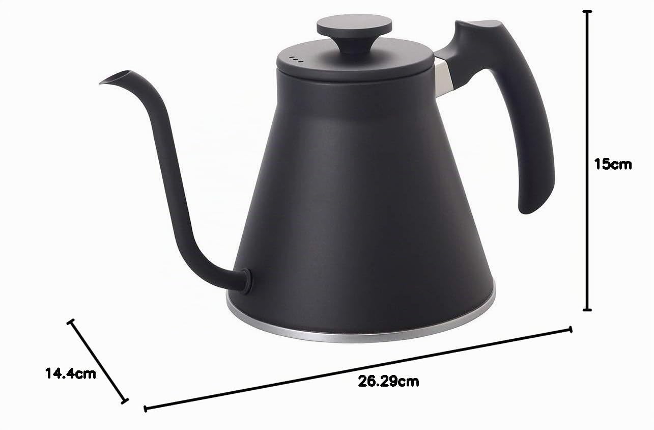 HARIO VKF-120-MB - Hervidor de goteo (mate, pequeño)