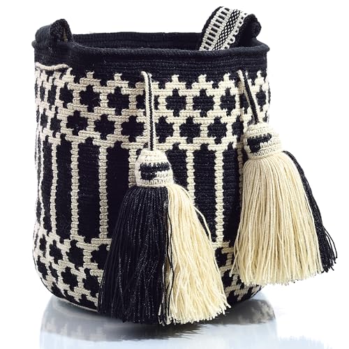 WYOU Designer Collection Hobo Bag Wayuu Crochet, Medium3