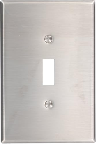 Leviton 84101-40 SS WP 1G TGL OVERSIZE