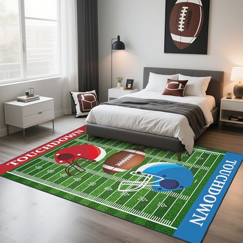Tapete de fútbol antideslizante 5x7 pies miniatura 4