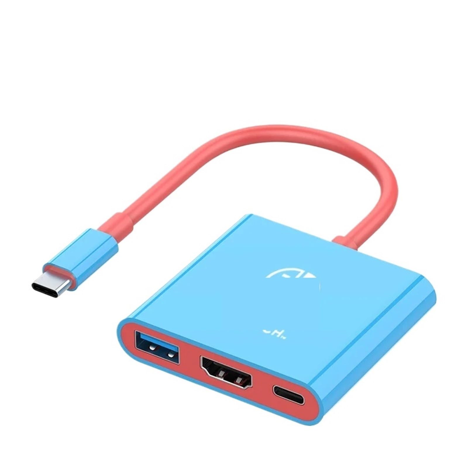 30pc Portable Switch Docking Station Type-C Hub with HDMI Output PD 100W USB 3 0 Travel Dock Charging