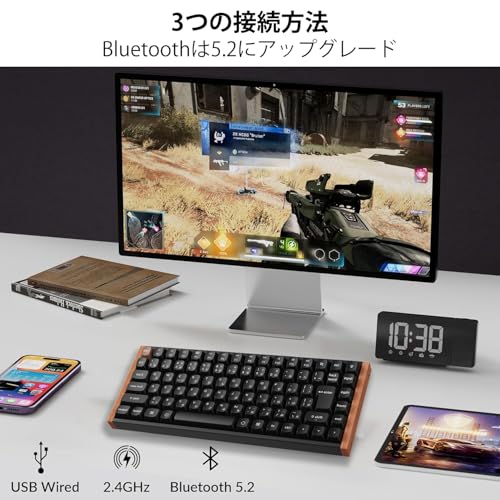 Keychron Keychron K2 HE ラピッドトリガー ワイヤレス カスタムキーボード の商品画像 1