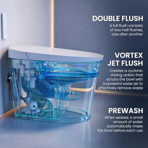 Image of Swiss Madison Viro V10 Smart Toilet 12 inch Rough-in ADA Height in Glossy White