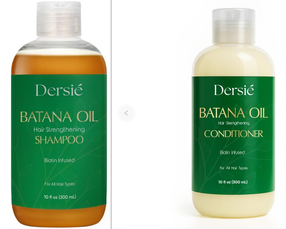 Dersie Batana Oil Shampoo and Conditioner Set