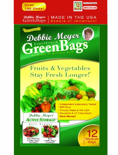 Debbie Meyer Green Bags Medium 12 Pack Buy Online In Guernsey At Guernsey Desertcart Com Productid 1240122