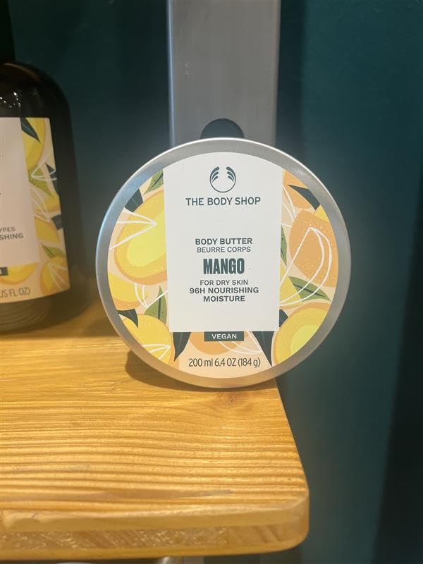 Image of The Body Shop Body Butter | 96hr Nourishing Moisture for Dry Skin | Non-Greasy with Shea Butter for Smoother Softer Skin, Vegan, 200 ml / 6.4 oz