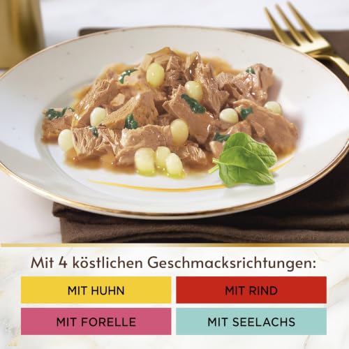 Gourmet A la Carte Katzenfutter nass, Sorten-Mix, 60er Pack (60 x 85g)
