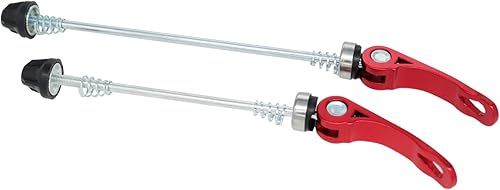 Miniatura 3 de PLATT Pinchos de cubo de rueda de bicicleta, brochetas de liberación rápida MTB eje delantero y trasero apto para bicicleta de carretera, bicicleta