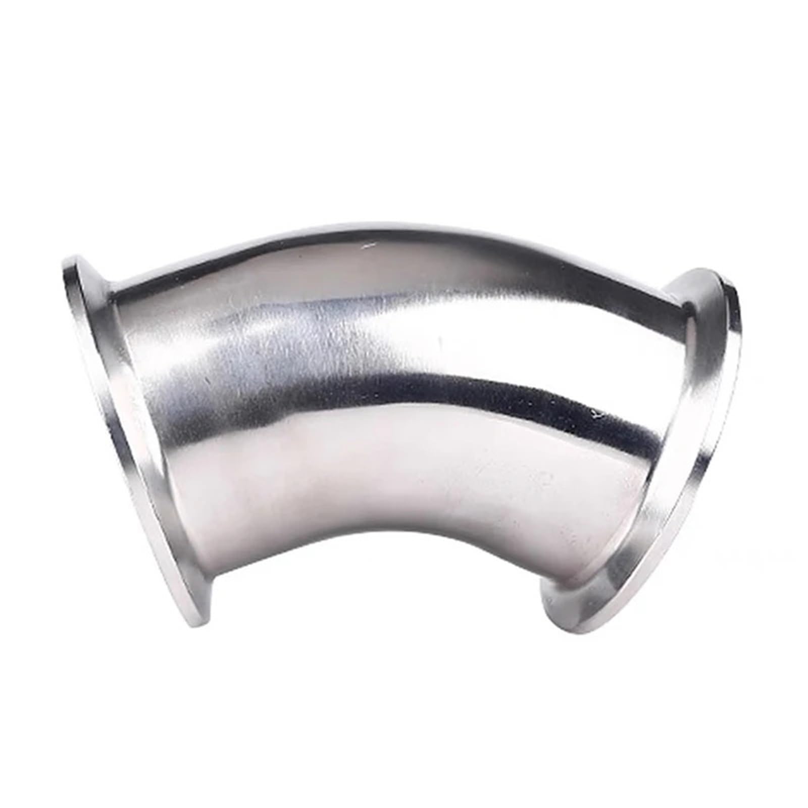 Sahul One Color 1Pcs 3/4" To 4" Stainless Steel Tri Clamp 45° Elbow Fitting – Sus304 Sanitary Connector For Homebrew & Plumbing(76Mm X Ferrule 91)