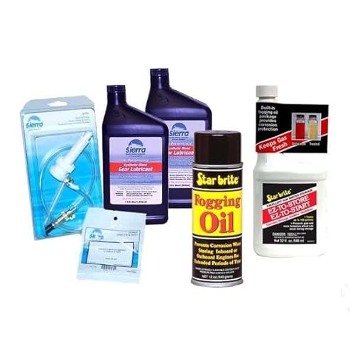 Gen3 Marine Outboard Engine Winterizing Kit, Comprehensive Winterization Kit for Outboard Motors